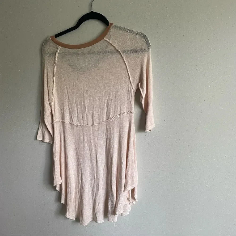 Revolve Free People Weekends Layering Tee Tea Combo